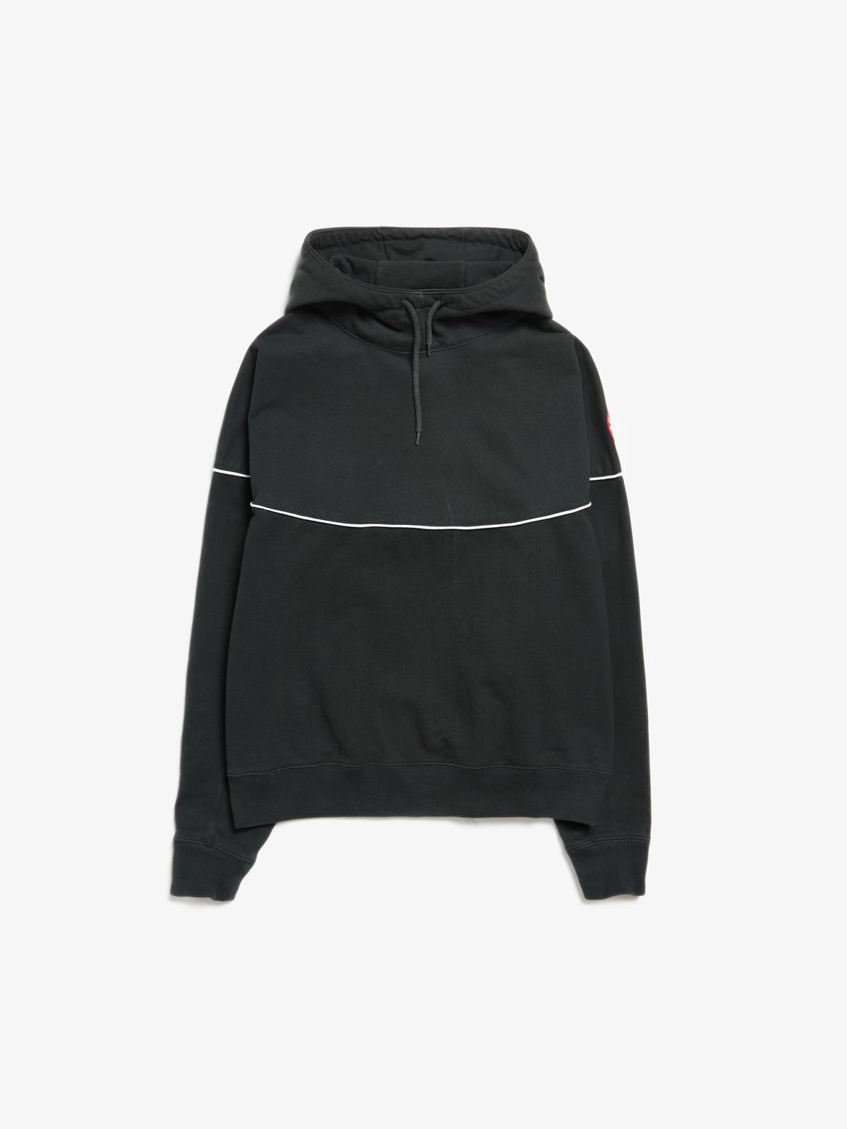 Cav Empt Line Cotton Hoodie - Black | Garmentory