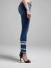 Paige Verdugo Ankle Crop Jean - Painted Stripe - Thumbnail 2