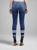 Paige Verdugo Ankle Crop Jean - Painted Stripe - Thumbnail 3