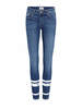 Paige Verdugo Ankle Crop Jean - Painted Stripe - Thumbnail 4