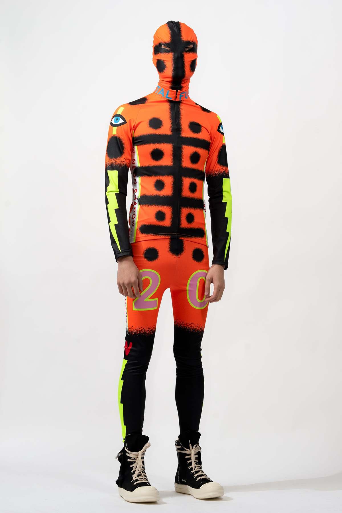 Walter Van Beirendonck P Cock Morph Mask - Red/Black | Garmentory