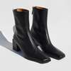 Reike Nen Cube Heel Basic Boots - Black - Thumbnail 2