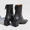 Reike Nen Cube Heel Basic Boots - Black - Thumbnail 3