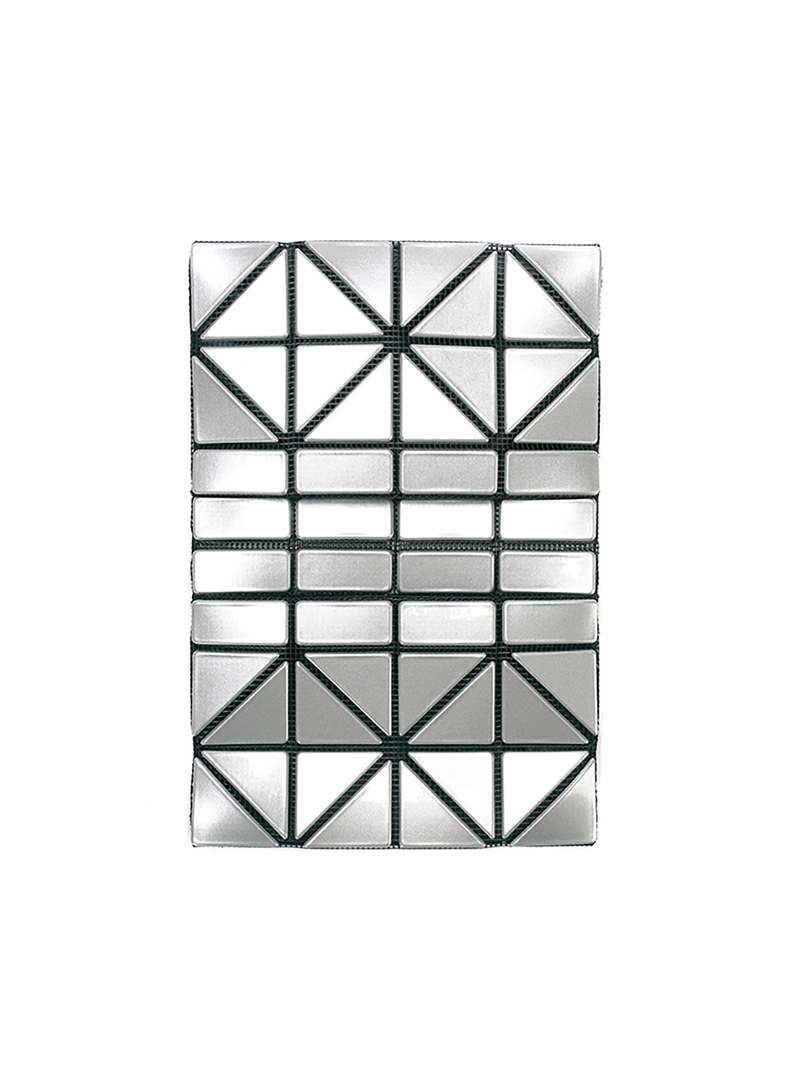 BAO BAO ISSEY MIYAKE Card Case SILVER Garmentory