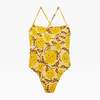 KIDS Weekend House Kids Swimsuit - Yellow Mimosa - Thumbnail 1