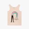 Kids Weekend House Kids Rainbow Tank Top - dusty pink - Thumbnail 1