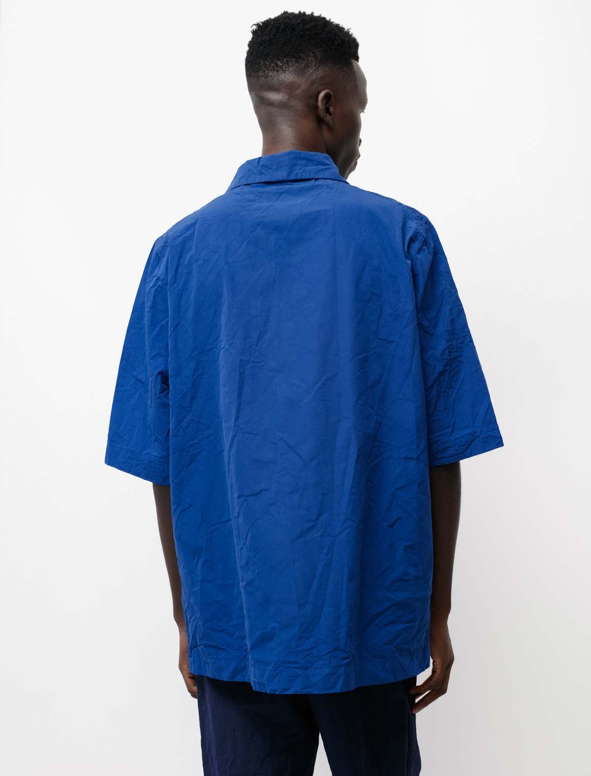 A*i様 【美品】CASEY CASEY / VERGER BIS SHIRT Casey Casey Verger Bis Paper Bowling Shirt - Klein Blue | Garmentory