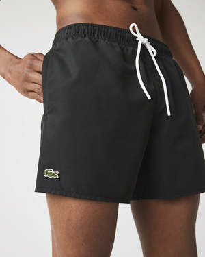 lacoste quick dry swim shorts