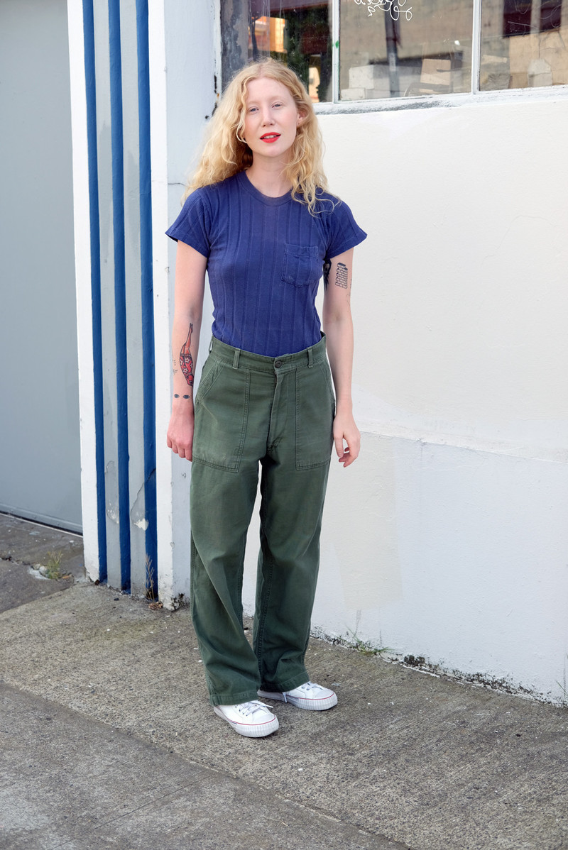 【KOOLOSET】Vintage Fatigue Balloon Pants KOOLOSET】Vintage Fatigue Balloon Pants