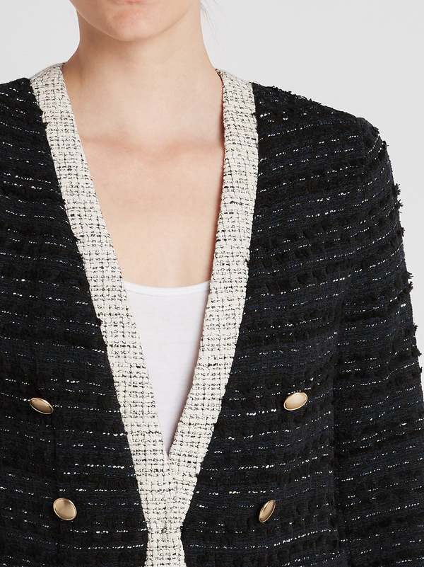 Rebecca Taylor Tailored Fringe Tweed 