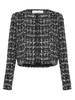 IRO Vionera Jacket - Black/Ecru - Thumbnail 5