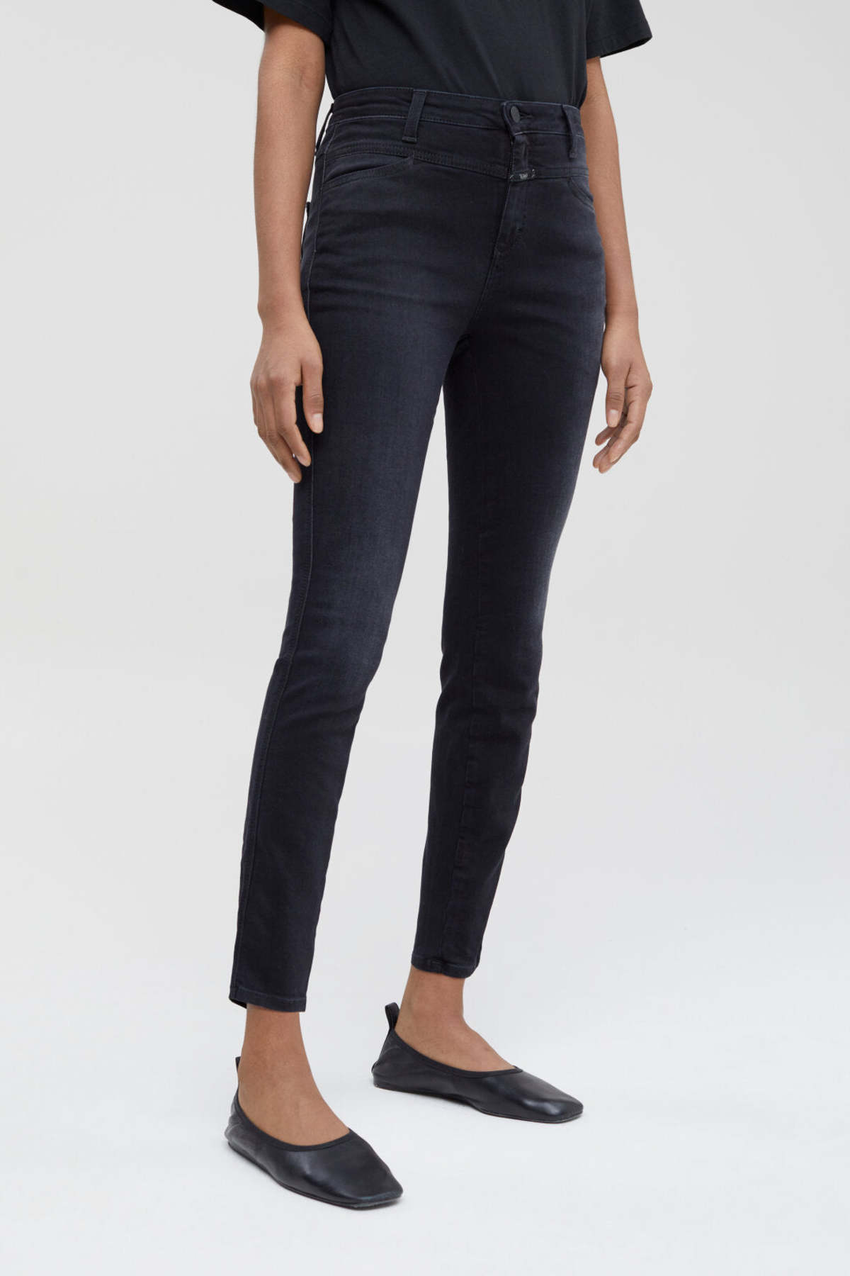 Wunderschne Closed Skinny Pusher Bilder