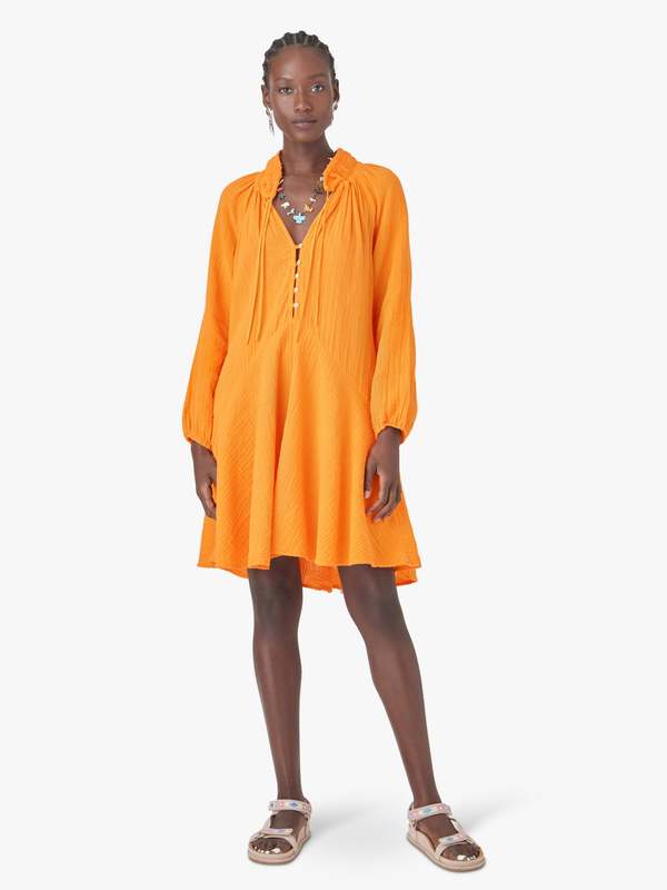 xirena orange dress Lennox Dress in Blushwood