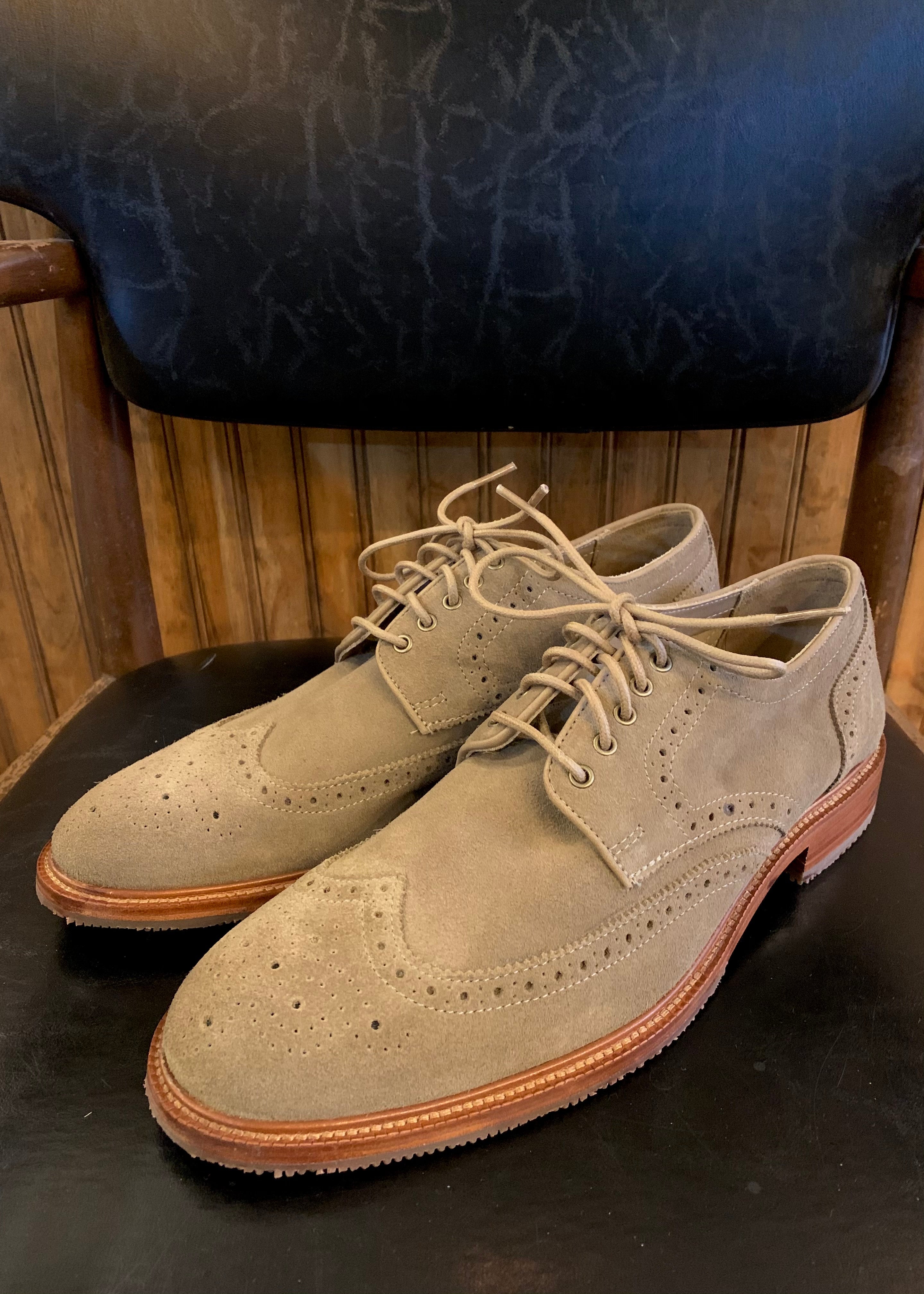 trask suede shoes