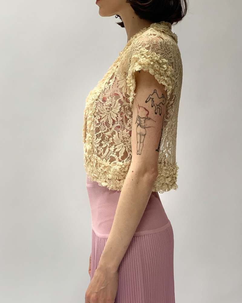 Vintage Banshee Chloe Lace Bolero 