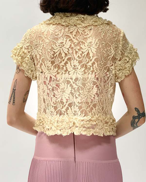 Vintage Banshee Chloe Lace Bolero 