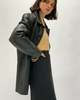 Vintage Banshee Perfect Black Leather Jacket - Thumbnail 5