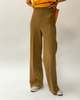 Wide Leg Trousers - Camel - Thumbnail 1