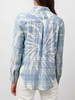 Rails Hunter Shirt - Indigo Bleached Swirl - Thumbnail 3