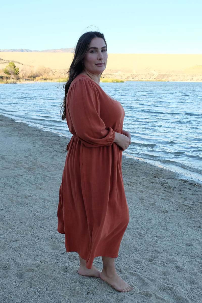 rachel pally orange dress Rachel Pally - Meagan Casual Maxi Tank Dress