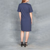 Organic by John Patrick SS Tee Dress Navy - Thumbnail 4