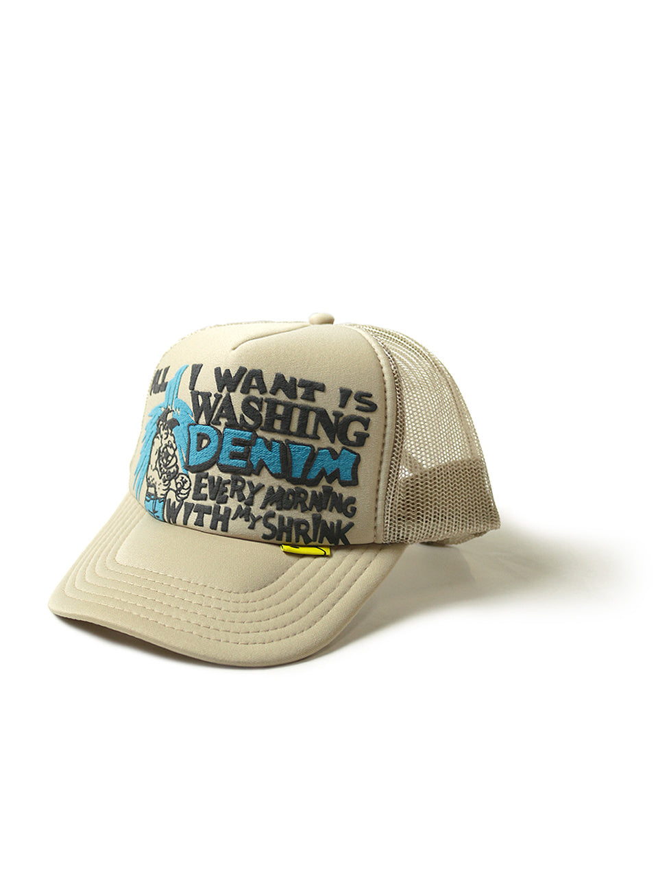 Kapital Laundry Shrink Truck Cap - Beige | Garmentory