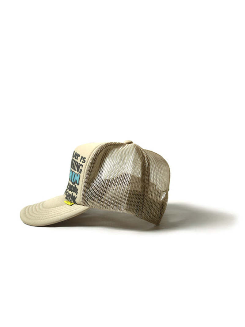 Kapital Laundry Shrink Truck Cap - Beige | Garmentory