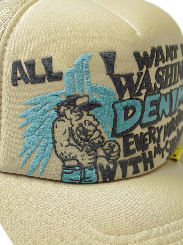 Kapital Laundry Shrink Truck Cap - Beige | Garmentory