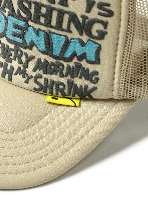 Kapital Laundry Shrink Truck Cap - Beige | Garmentory