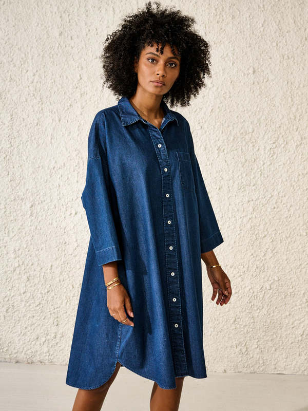 denim dress jumper Foxwood Sorcha Denim Dress