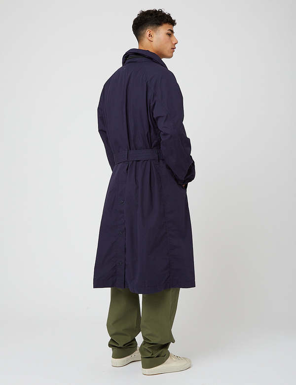 ジャケット・アウター ENGINEERED GARMENTS / DRIZZLER COAT / M Engineered Garments Drizzler Duracloth Poplin Coat - Navy Blue