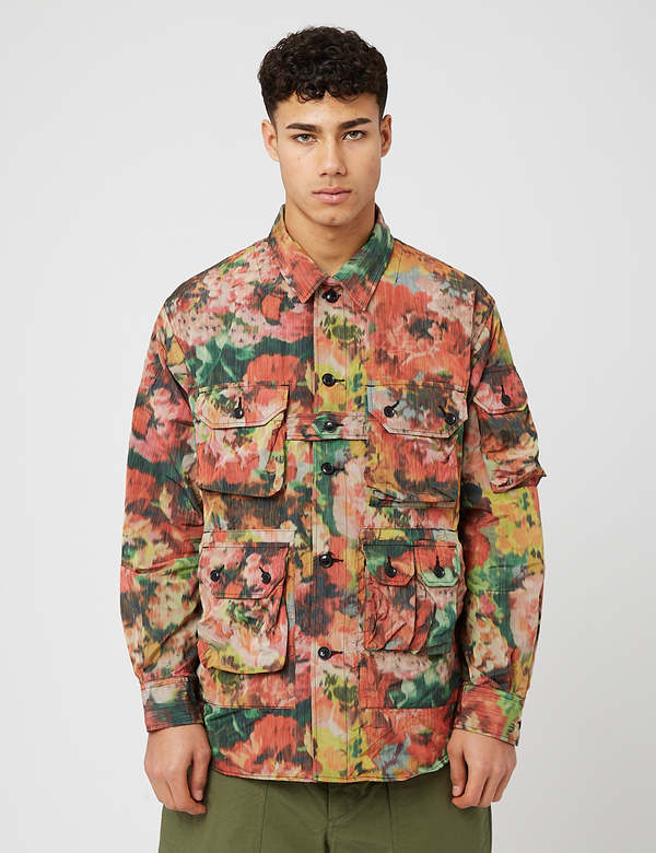 Engineered Garments Explorer Shirt Jacket - red | Garmentory