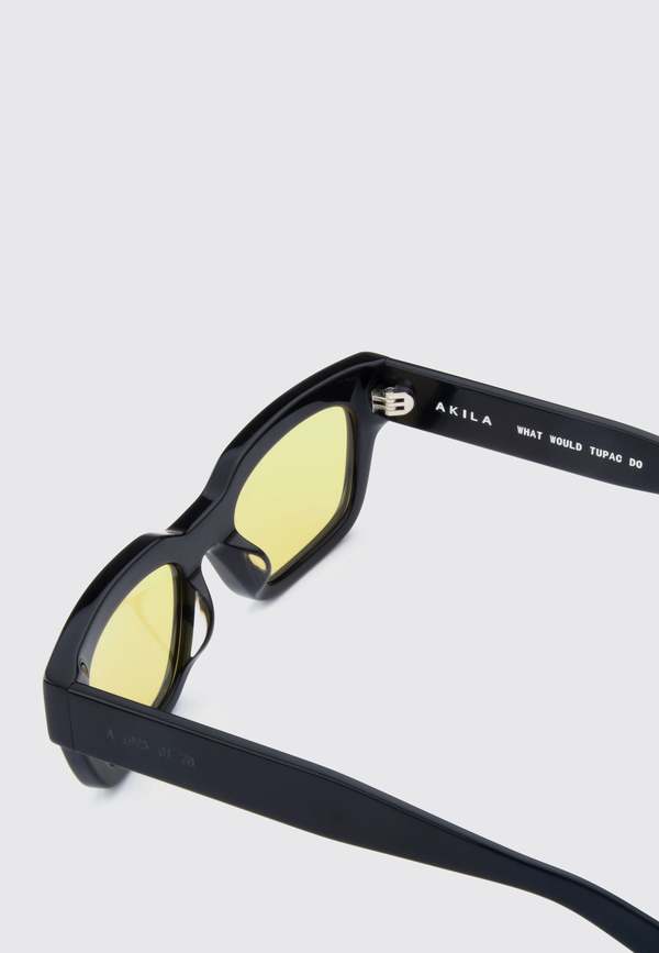 AKILA Zed Sunglasses - black/yellow | Garmentory