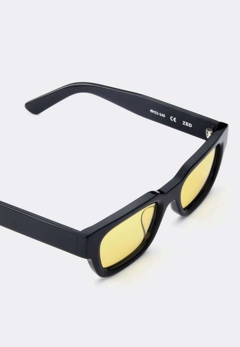 AKILA Zed Sunglasses - black/yellow | Garmentory
