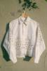 Jess Meany Cutwork Linen Olivia Jacket - WHITE - Thumbnail 3