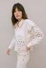 Jess Meany Cutwork Linen Olivia Jacket - WHITE - Thumbnail 7