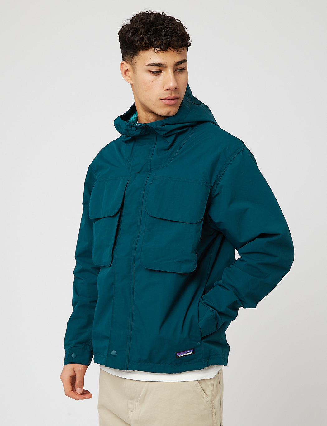 Patagonia Isthmus Utility Jacket Dark Borealis Green Garmentory