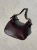 Vintage Coach saddle bag - Brown - Thumbnail 1