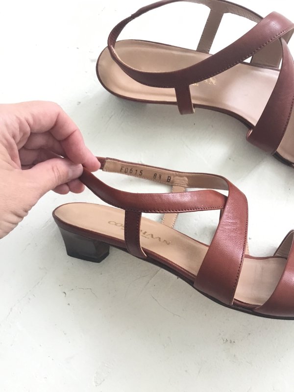 Cole haan hotsell leather sandals