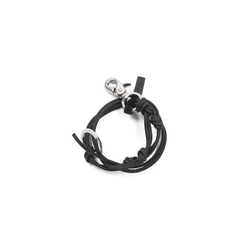 Our Legacy LADON KEYCHAIN - BLACK LEATHER | Garmentory