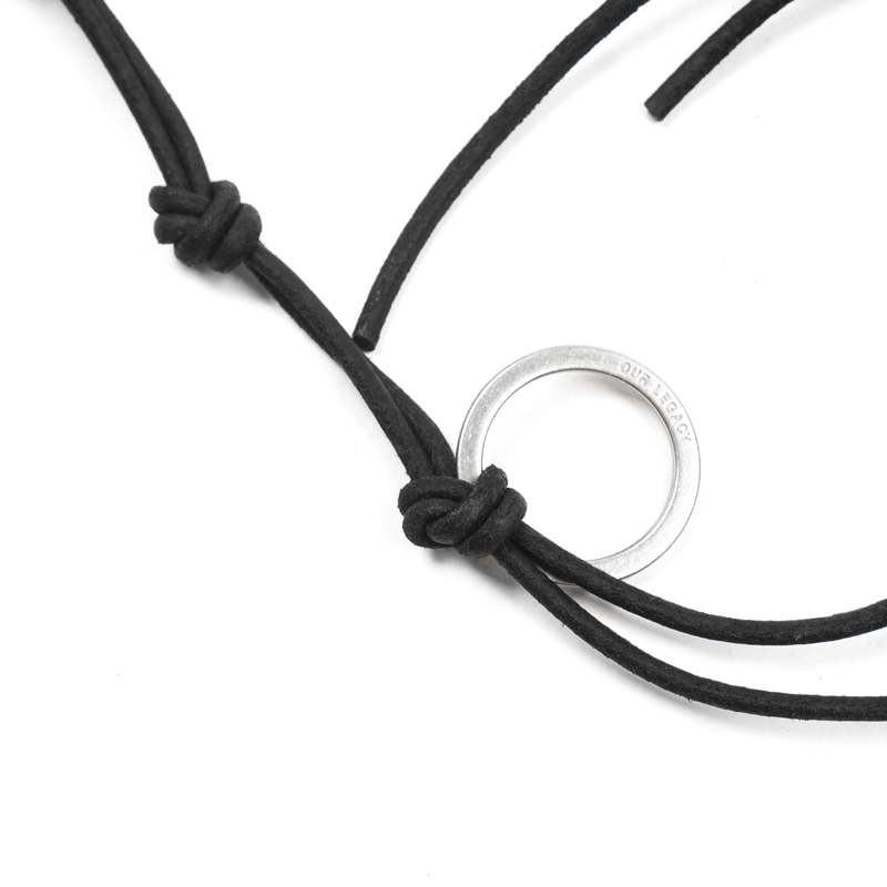 Our Legacy LADON KEYCHAIN - BLACK LEATHER | Garmentory