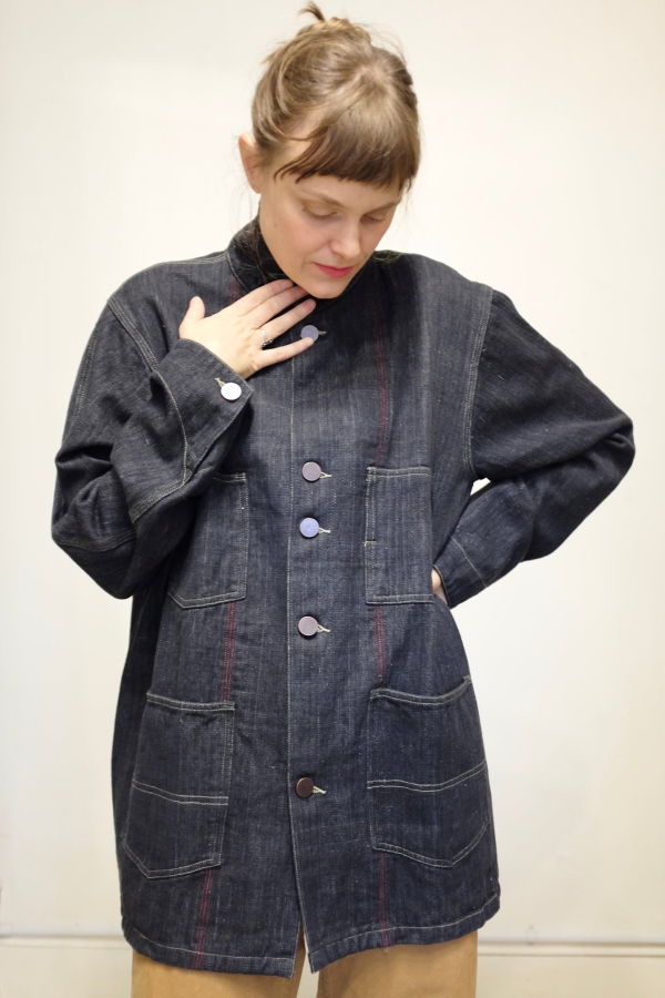 Auntie Oti Denim Jacket - Black