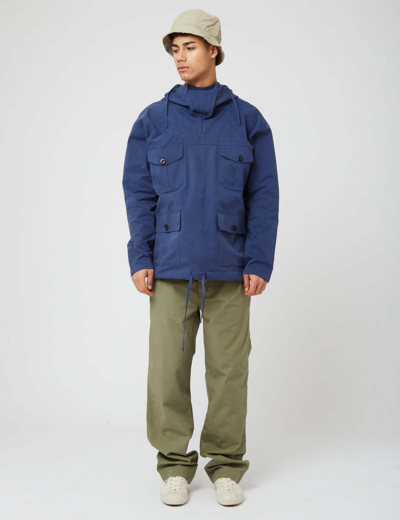 【Nigel Cabourn】BRITISH ARMY SMOCK Nigel Cabourn British Army Smock - Washed Army - AU-AW22-S-1