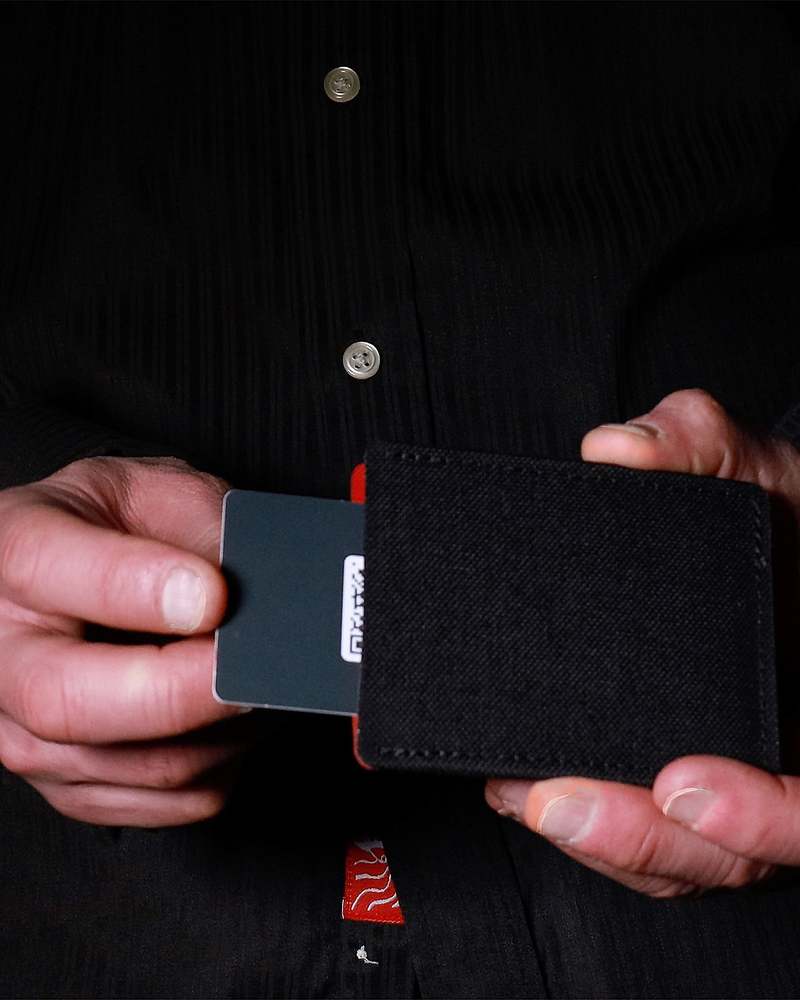 Slimmy T1SO 1-Pocket 2-Slot Wallet 78mm - BRED Slimmy T1SO 1-Pocket 2-Slot Wallet 78mm - BRED