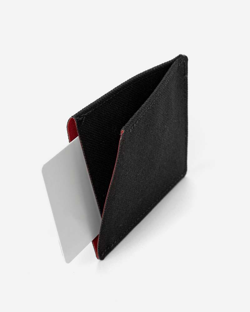 Slimmy T1SO 1-Pocket 2-Slot Wallet 78mm - BRED Slimmy T1SO 1-Pocket 2-Slot Wallet 78mm - BRED