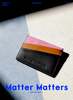 MATTER MATTERS Good Enough Card Holder WALLET - Black - Thumbnail 3
