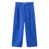 MATTER MATTERS 'HELLO' / Wide-leg Boyfriend Pants - Ultramarine - Thumbnail 3