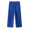 MATTER MATTERS 'HELLO' / Wide-leg Boyfriend Pants - Ultramarine - Thumbnail 4