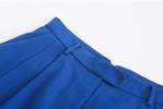 MATTER MATTERS 'HELLO' / Wide-leg Boyfriend Pants - Ultramarine - Thumbnail 5
