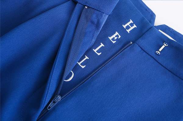 MATTER MATTERS 'HELLO' / Wide-leg Boyfriend Pants - Ultramarine